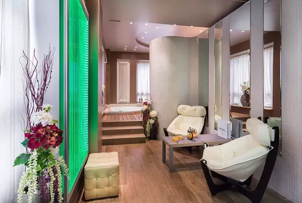Зона отдыха в кабинете SPA-программ